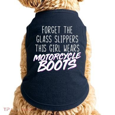 This Girl Wears Motorcycle Boots Doggie Tank
