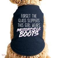 This Girl Wears Motorcycle Boots Doggie Tank thumb 0