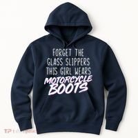 This Girl Wears Motorcycle Boots Hoodie thumb 0