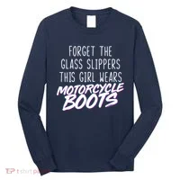 This Girl Wears Motorcycle Boots Long Sleeve Shirt thumb 0