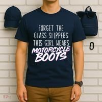 This Girl Wears Motorcycle Boots T-Shirt thumb 6