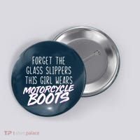 This Girl Wears Motorcycle Boots Button thumb 0