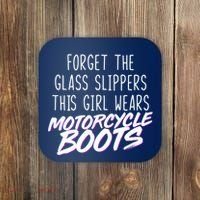 This Girl Wears Motorcycle Boots Coaster thumb 0
