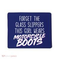 This Girl Wears Motorcycle Boots Mousepad thumb 0