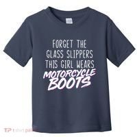 This Girl Wears Motorcycle Boots Toddler T-Shirt thumb 0