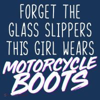 This Girl Wears Motorcycle Boots Women's T-Shirt thumb 6