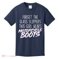 This Girl Wears Motorcycle Boots Kids T-Shirt thumb 0