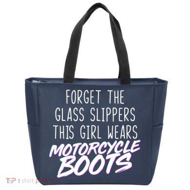This Girl Wears Motorcycle Boots Tote Bag
