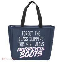 This Girl Wears Motorcycle Boots Tote Bag thumb 0