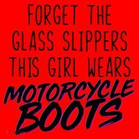 This Girl Wears Motorcycle Boots Santa Hat thumb 1