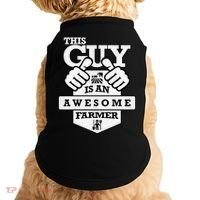 This Guy Is An Awesome Farmer Doggie Tank thumb 0