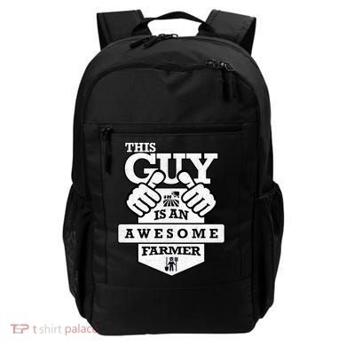 This Guy Is An Awesome Farmer Backpack