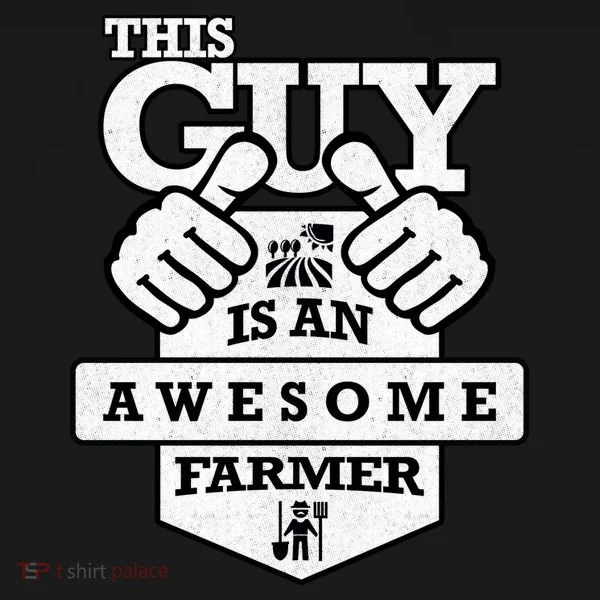 This Guy Is An Awesome Farmer Baby Bodysuit
