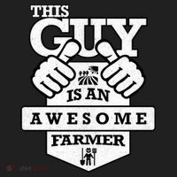 This Guy Is An Awesome Farmer Golf Towel thumb 3
