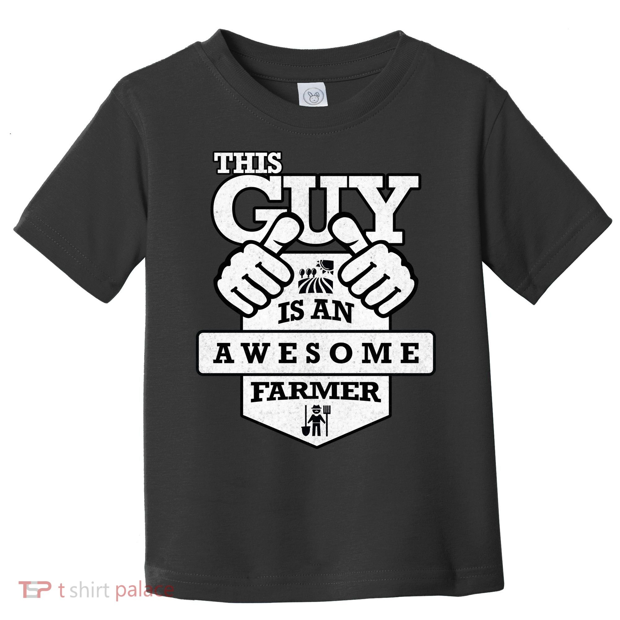 This Guy Is An Awesome Farmer Toddler T-Shirt