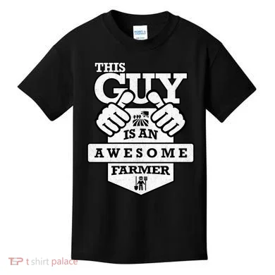 This Guy Is An Awesome Farmer Kids T-Shirt