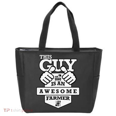 This Guy Is An Awesome Farmer Tote Bag