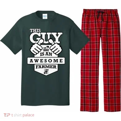 This Guy Is An Awesome Farmer Pajama Set