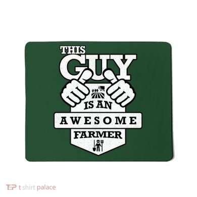 This Guy Is An Awesome Farmer Mousepad