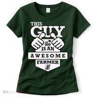 This Guy Is An Awesome Farmer Women's T-Shirt thumb 0