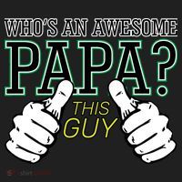 This Guy Is An Awesome Papa Women's Sweatshirt thumb 2