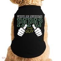 This Guy Is An Awesome Papa Doggie Tank thumb 0