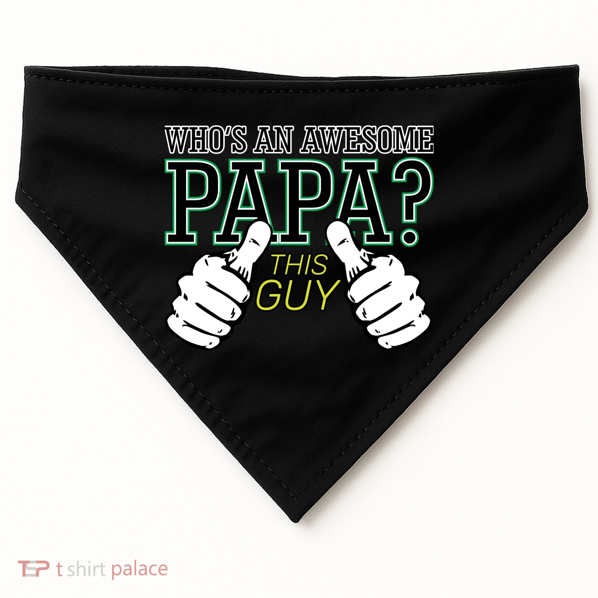 This Guy Is An Awesome Papa USA-Made Doggie Bandana