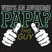 This Guy Is An Awesome Papa Backpack thumb 2