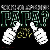 This Guy Is An Awesome Papa Women's Hoodie thumb 2