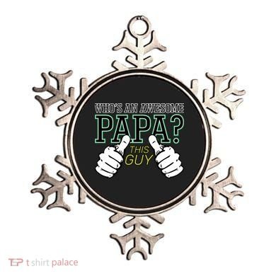 This Guy Is An Awesome Papa Ornament