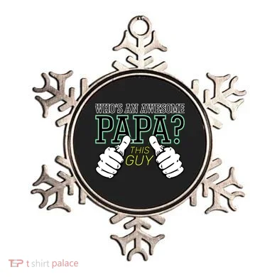 This Guy Is An Awesome Papa Ornament
