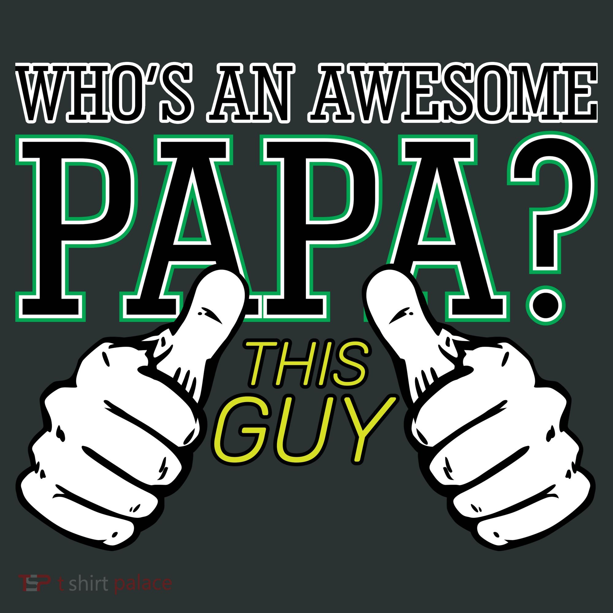 This Guy Is An Awesome Papa Kids Long Sleeve Shirt