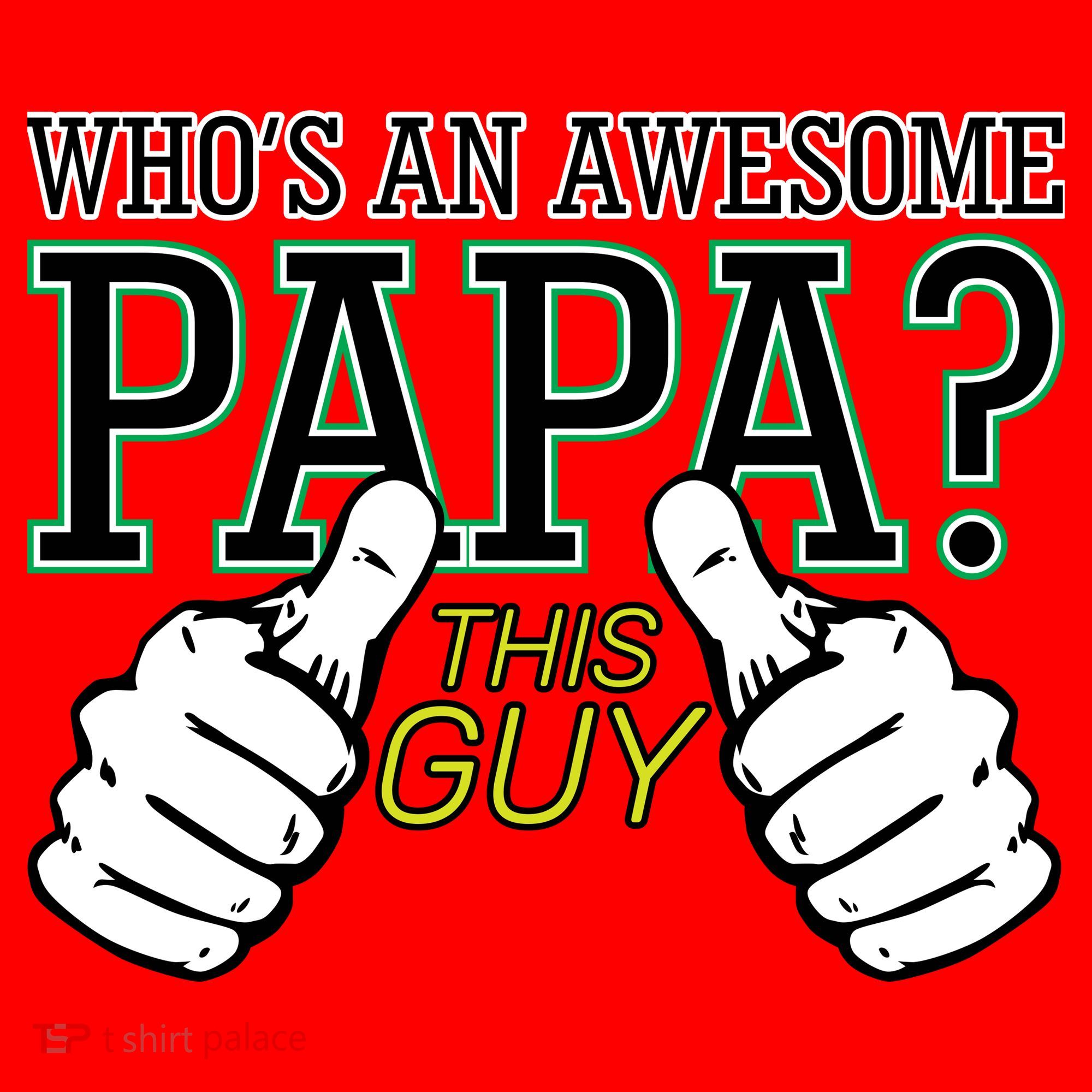 This Guy Is An Awesome Papa Santa Hat