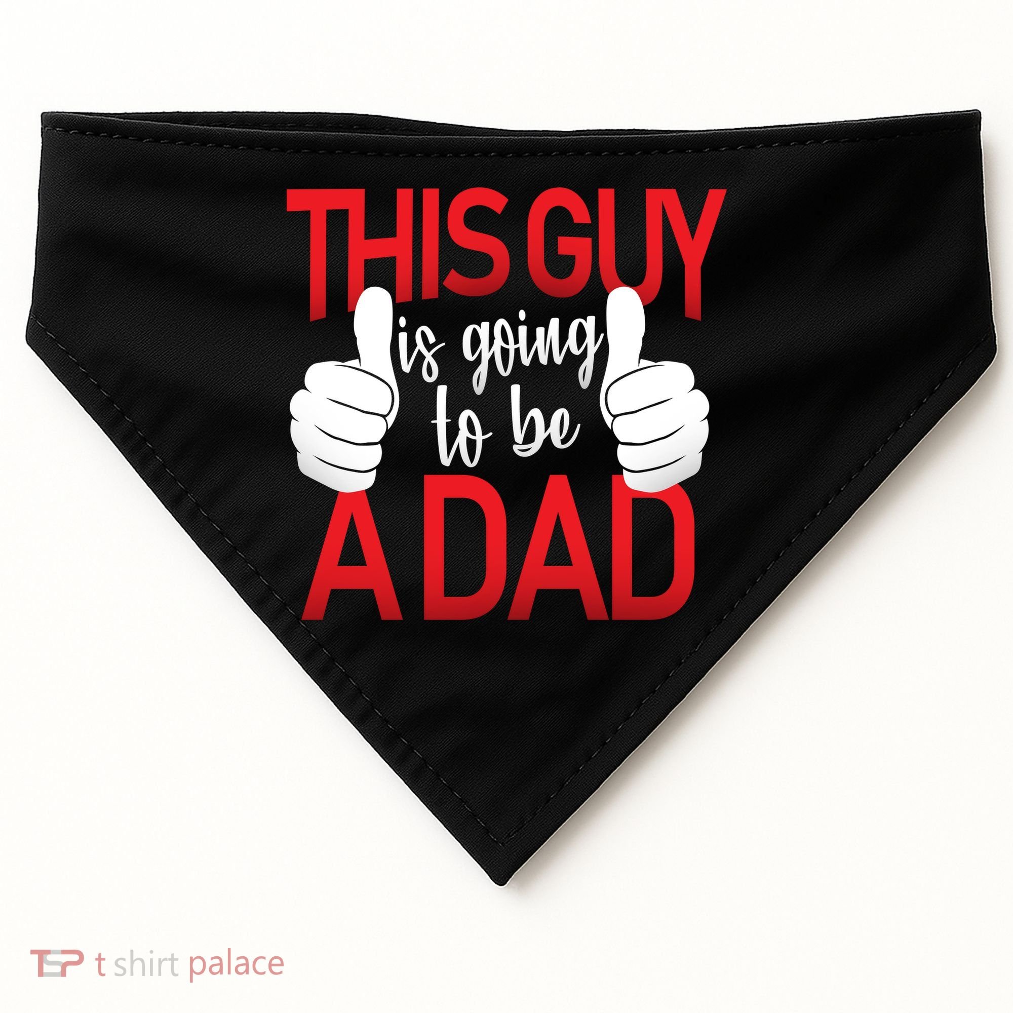 This Guy Is Going To Be A Dad USA-Made Doggie Bandana