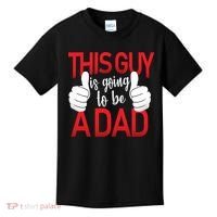 This Guy Is Going To Be A Dad Kids T-Shirt thumb 0