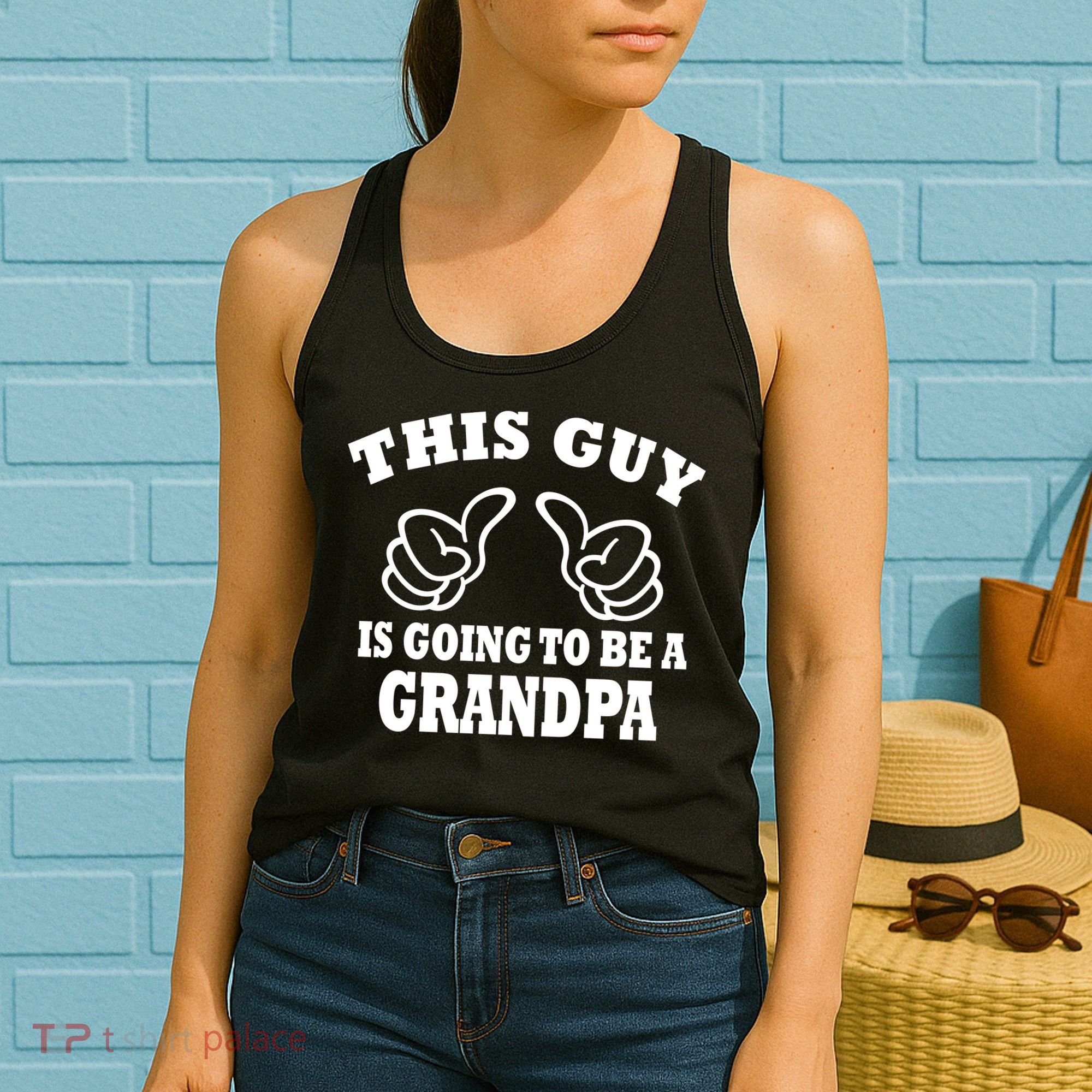 This Guy Is Going To Be A Grandpa Women's Tank Top