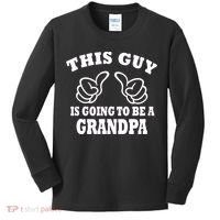 This Guy Is Going To Be A Grandpa Kids Long Sleeve Shirt thumb 0