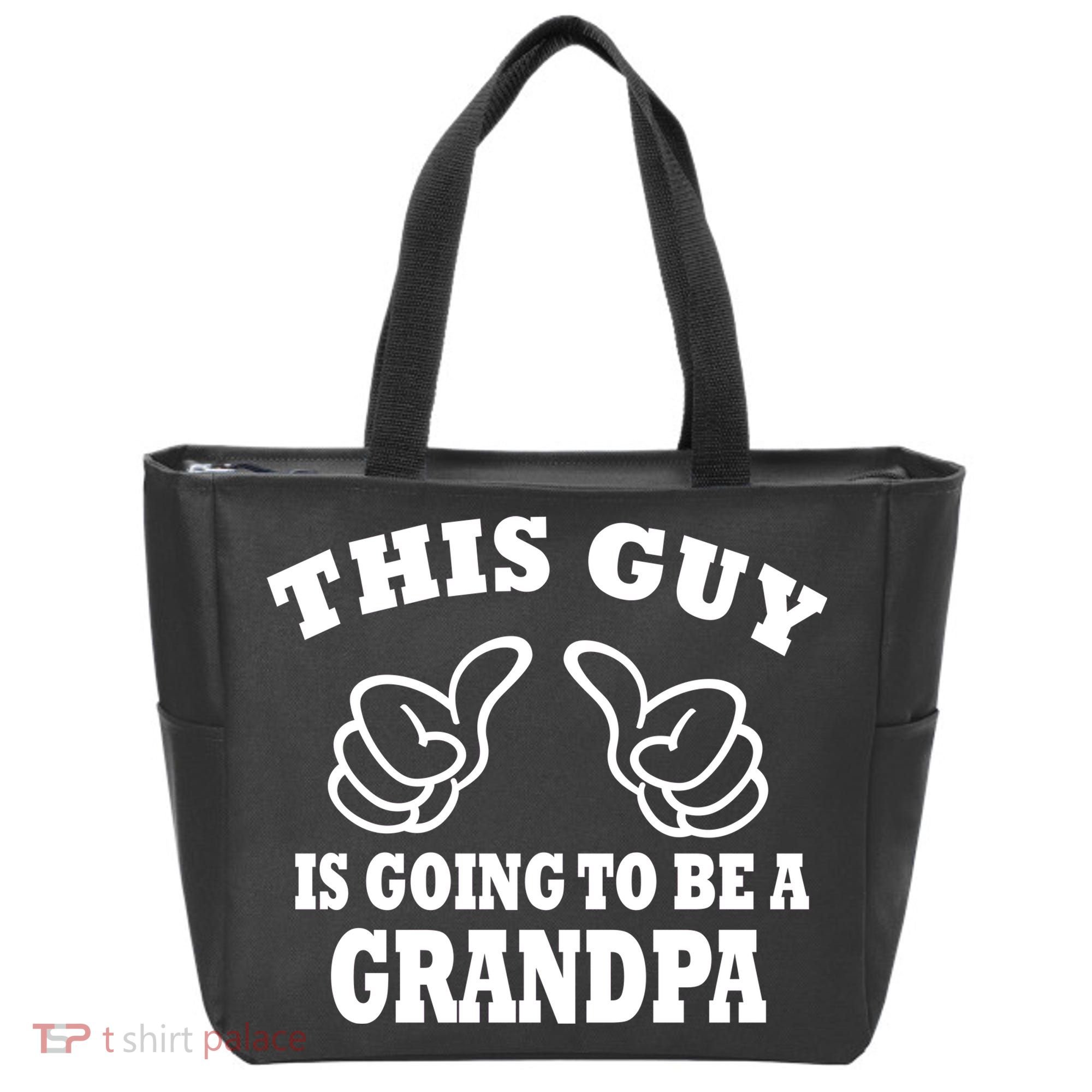 This Guy Is Going To Be A Grandpa Tote Bag