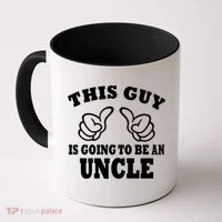 This Guy Is Going To Be An Uncle Coffee Mug thumb 0