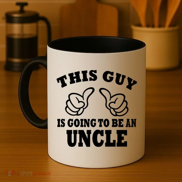This Guy Is Going To Be An Uncle Coffee Mug
