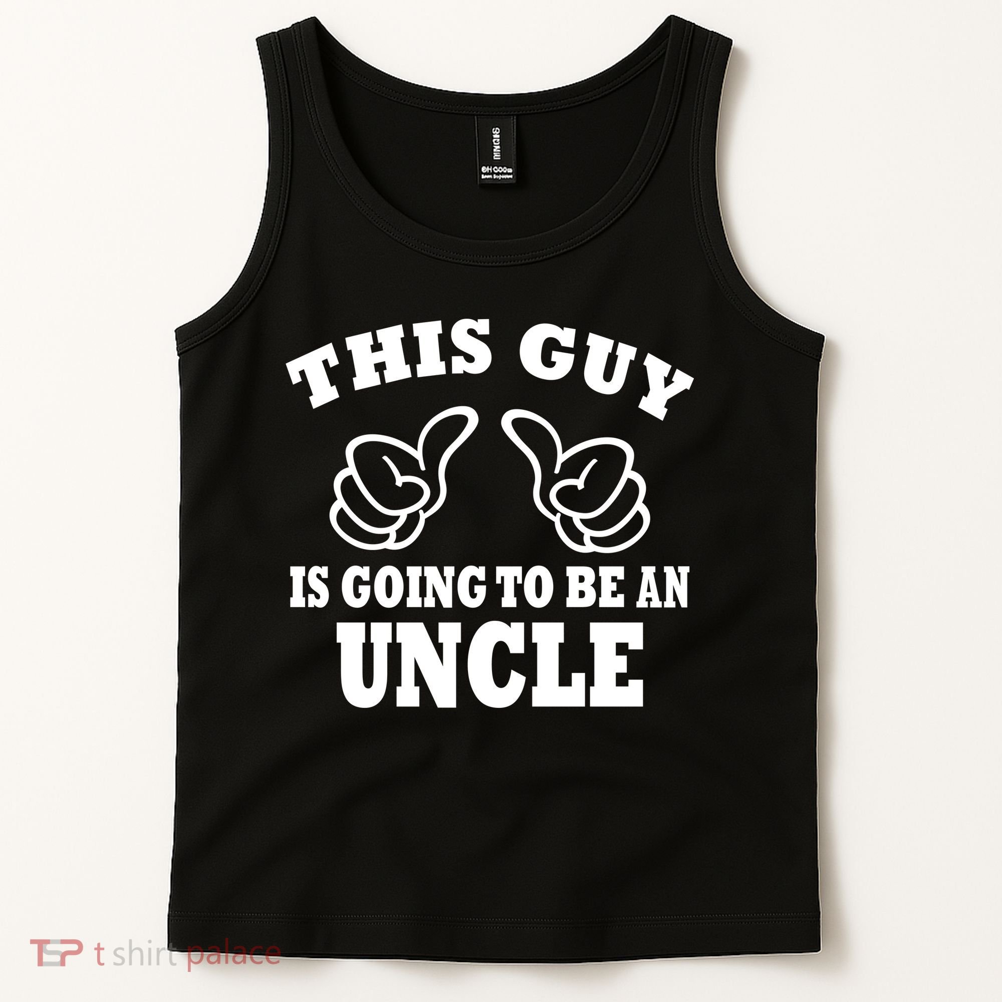 This Guy Is Going To Be An Uncle Tank Top