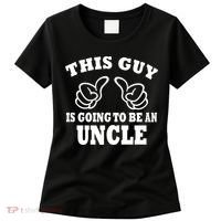This Guy Is Going To Be An Uncle Women's T-Shirt thumb 0