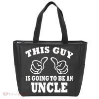 This Guy Is Going To Be An Uncle Tote Bag thumb 0