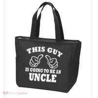 This Guy Is Going To Be An Uncle Tote Bag thumb 3