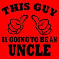 This Guy Is Going To Be An Uncle Santa Hat thumb 1