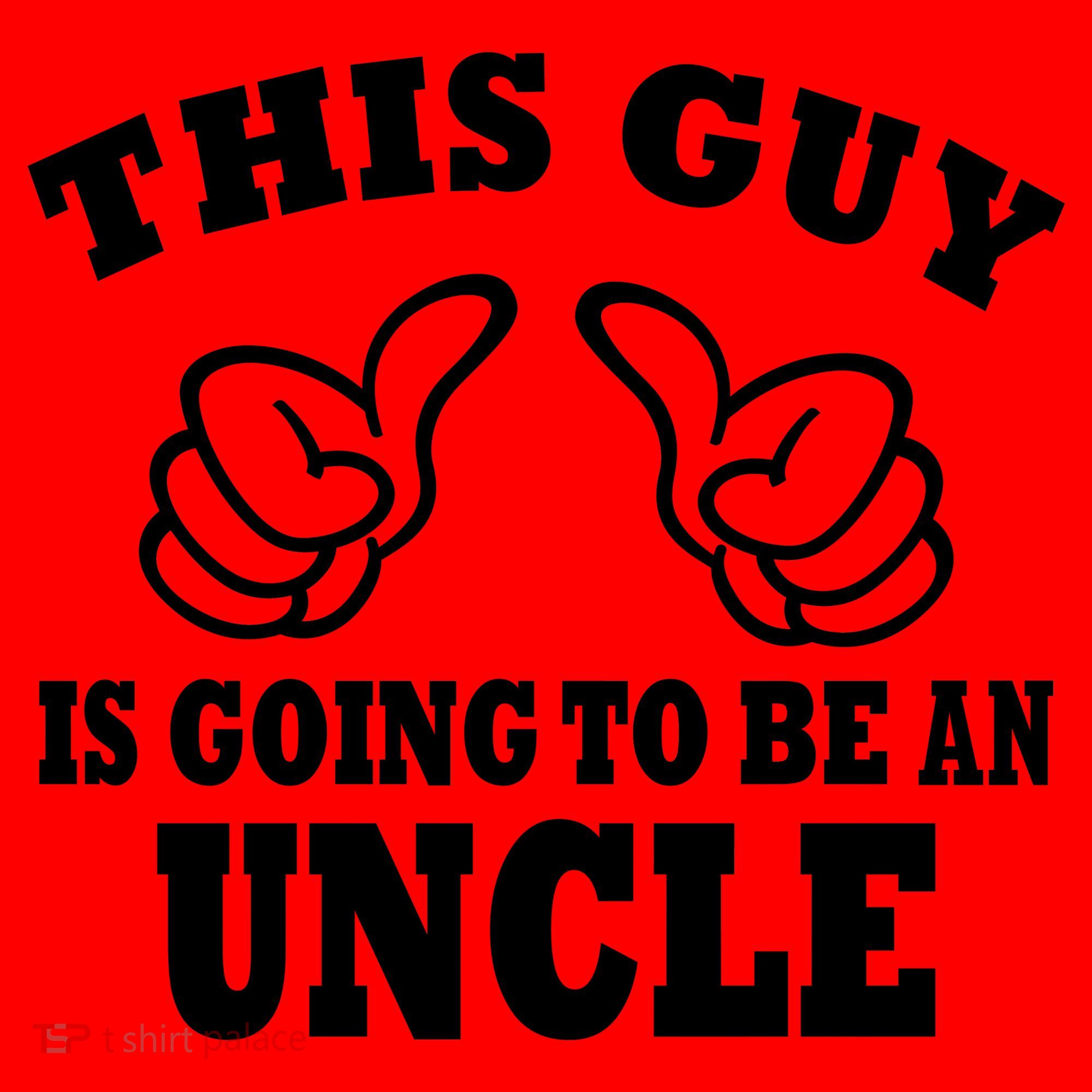 This Guy Is Going To Be An Uncle Santa Hat