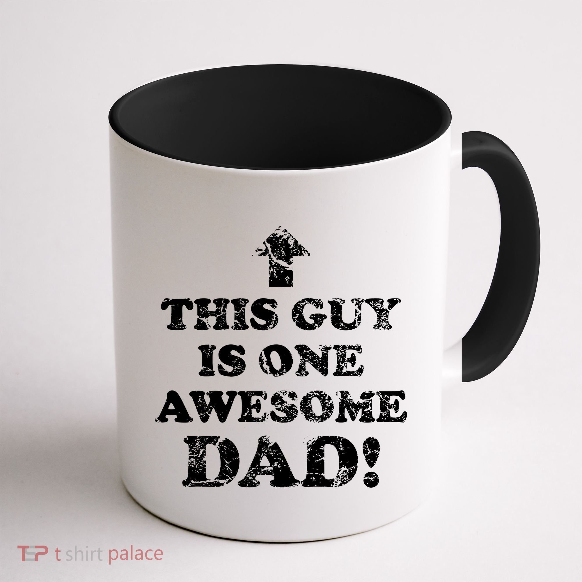 This Guy is One Awesome Dad Distressed Coffee Mug