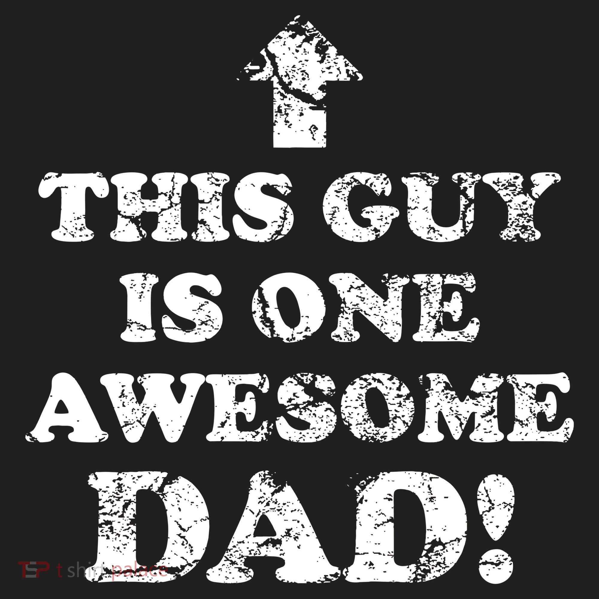 This Guy is One Awesome Dad Distressed Tumbler