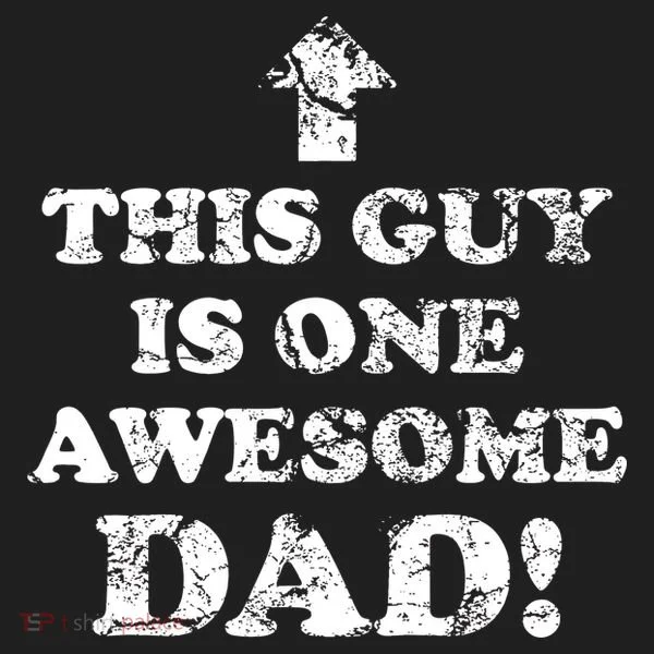 This Guy is One Awesome Dad Distressed Tumbler