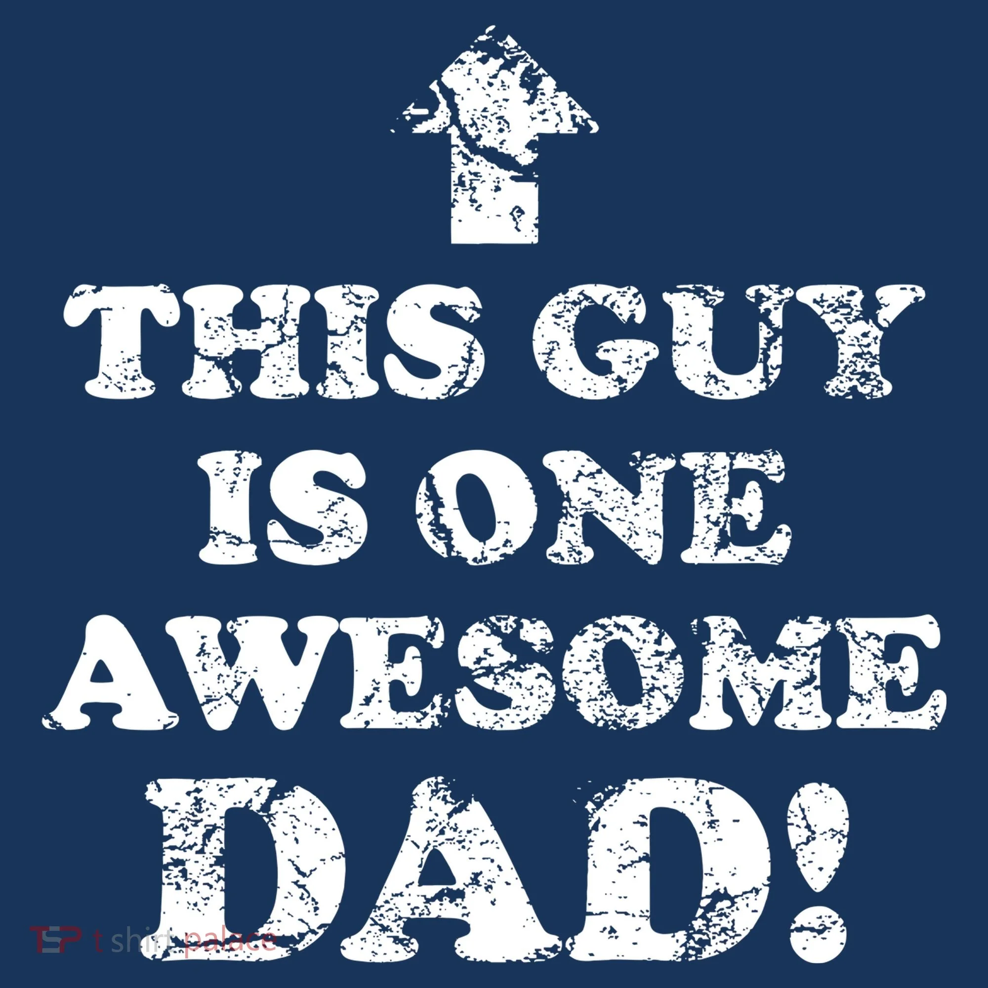 This Guy is One Awesome Dad Distressed Doggie Tank